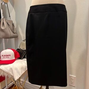 AK Anne Klein Black Pencil Skirt
